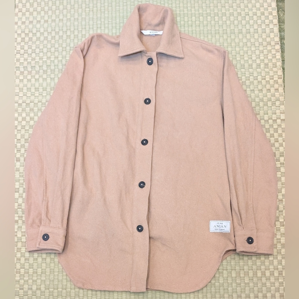 Anian The Painter's Coat Tan Women's Size Small Made in Canada